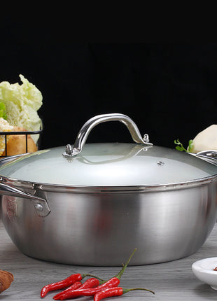 Stainless Steel Two-Flavour Hot Pot