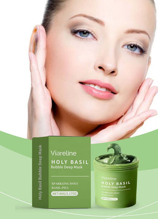 Viareline Holy Basil Bubble Deep Mask