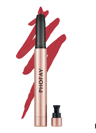 PHOFAY Matte Lip Liner + Lipstick Pen