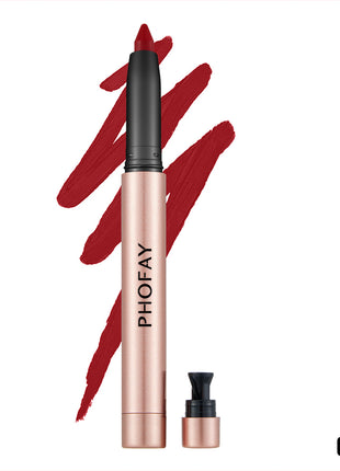 PHOFAY Matte Lip Liner + Lipstick Pen