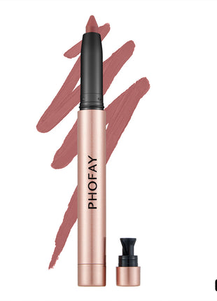 PHOFAY Matte Lip Liner + Lipstick Pen