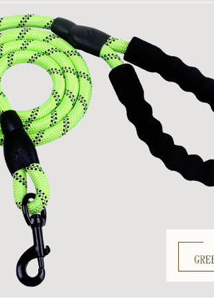 Reflective Leash Nylon Rope for Small, Medium & Large Dogs