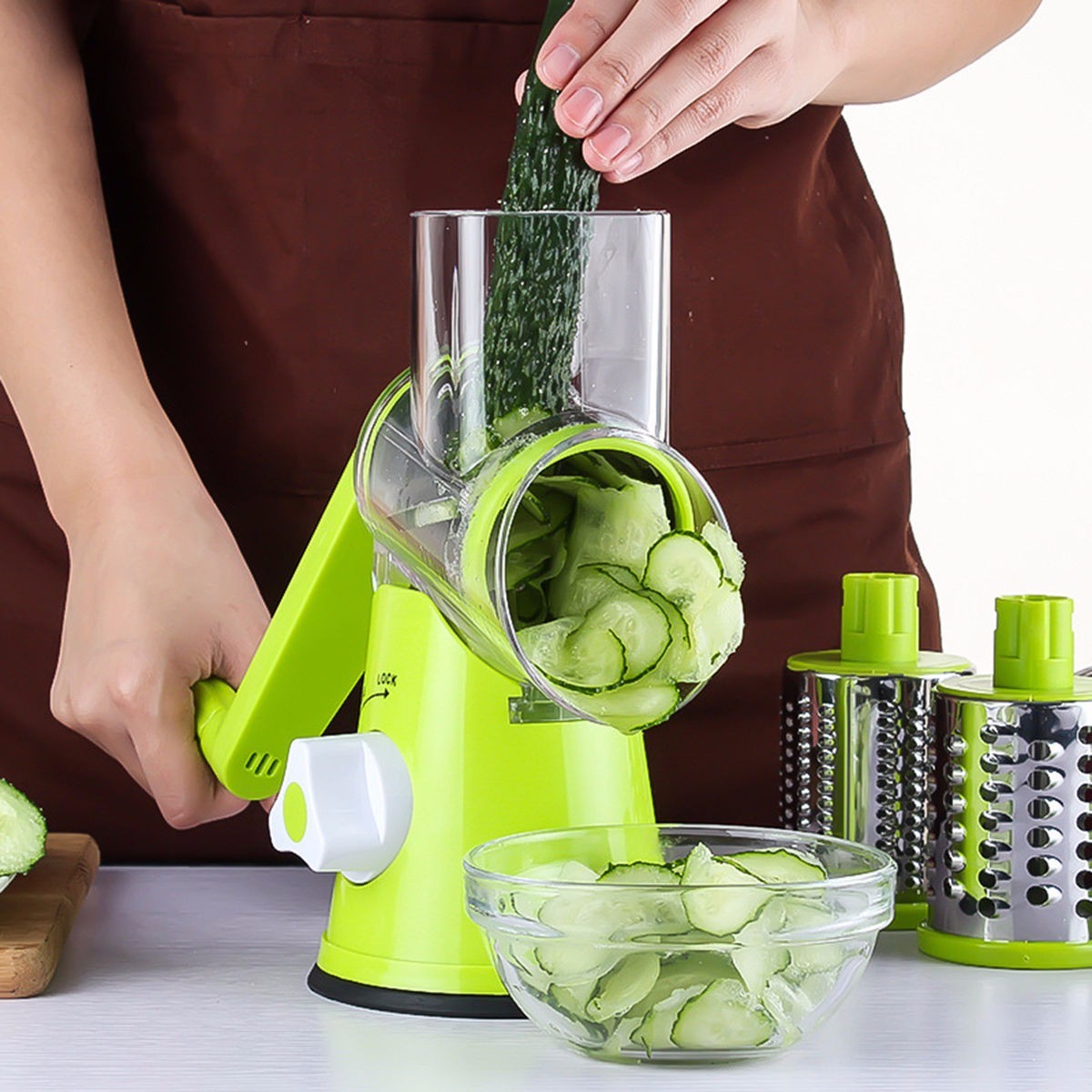 Vegetable Cutter, Slicer & Grater