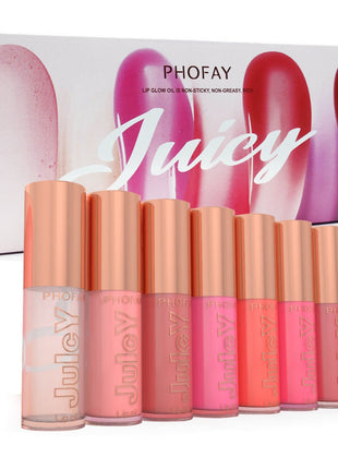 PHOFAY Juicy Lip Oil Set of 8