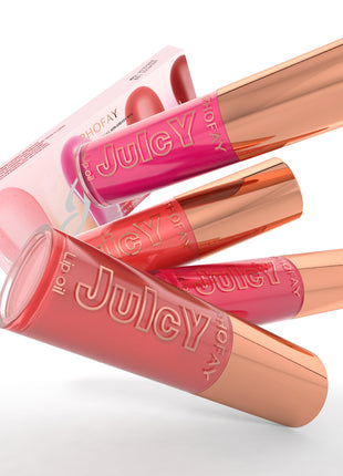 PHOFAY Juicy Lip Oil Set of 8