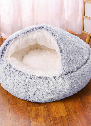 Pet House Warm Room Semi-surrounded Kennel Can't Be Broken