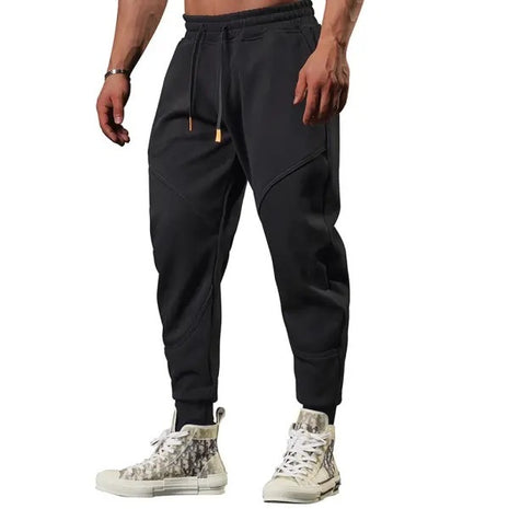 Men's Fashion Loose Patchwork Drawstring Pants