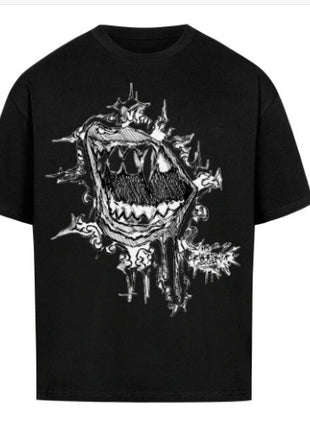 Creative Short Sleeves with Printed Patterns T-Shirt