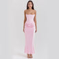 Slim Tube Top Long Fashion Bandeau Backless Party Evening Dress