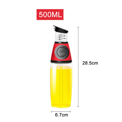 Measurable Glass Bottle for