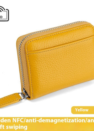 RFID Leather Card Wallet