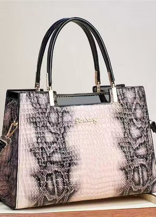 Korean Leather One-shoulder Large Bags