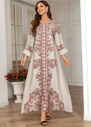 Traditional Design Long Dress