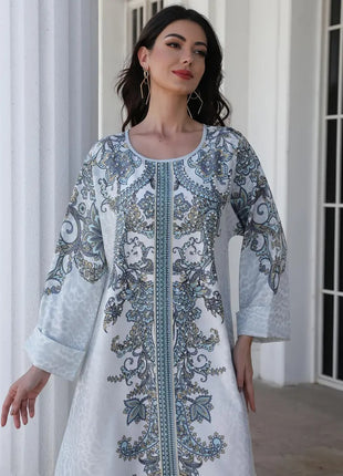 Long Sleeved Soft and Elastic Dress