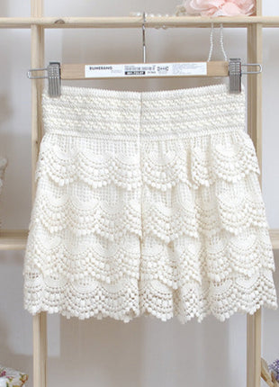 Lace Crochet Culottes