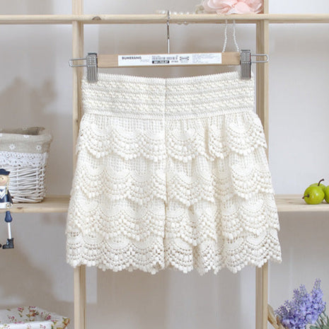 Lace Crochet Culottes