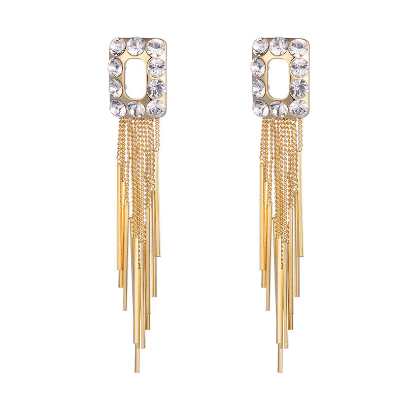 AAA Zircon Exaggerated Earrings