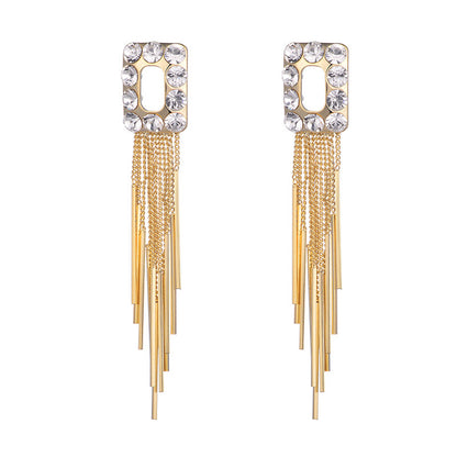 AAA Zircon Exaggerated Earrings