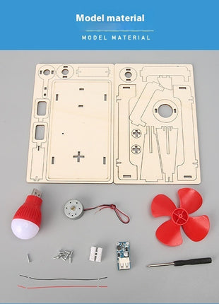 Scientific Experiment Wind Generator Manual Diy Material Package