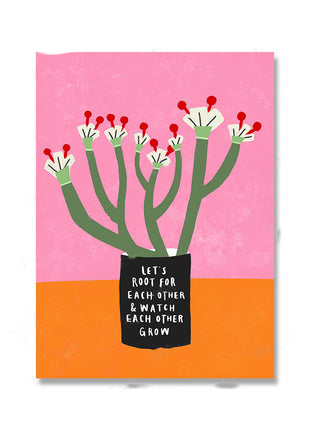 Floral Botanical Girls - 50x75 cm