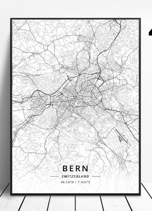 Switzerland - 60x80 cm