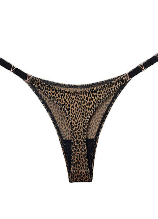 Ice Silk Hip Lift Low Waist T Thong