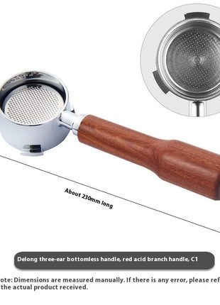 51mm Coffee Machine Modified Solid Wood Handle 43 types