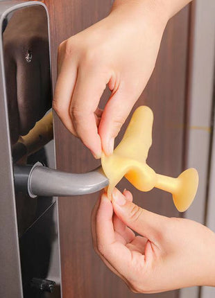 Silicone Door Handle Protective Cover – Anti-Collision, Soundproof & Safe Design