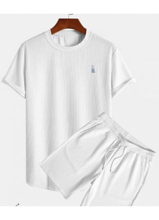 Round Neck Short Sleeve & Short Two-piece