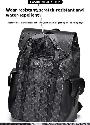 Curved Shoulder Strap New Casual Business Travel Backpack