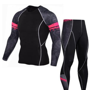 Long Sleeve & Pants Gym Suit