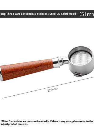 51mm Coffee Machine Modified Solid Wood Handle 43 types