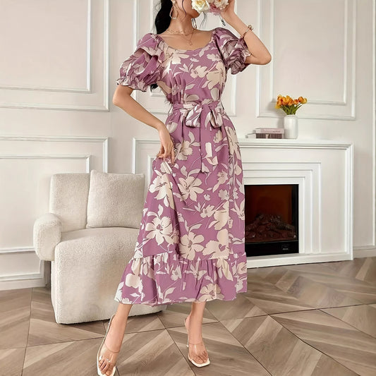 Fashion Lace-up Dress