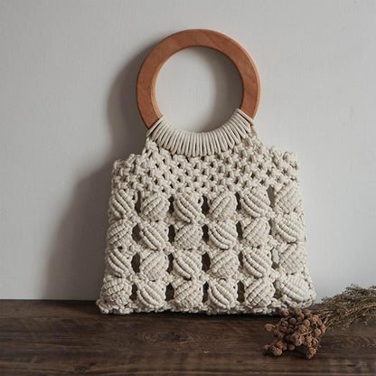 Cotton Rope Straw bags