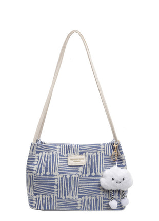 Korean-style Striped Bag