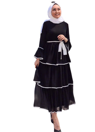 Layers Abaya with Headscarf