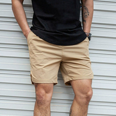 Loose Outer Wear-speed Casual Cropped Shorts