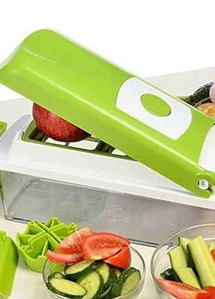 Set of 12 PCS Multifunctional Chopper, Grater, Slicer & Dicer Cutter