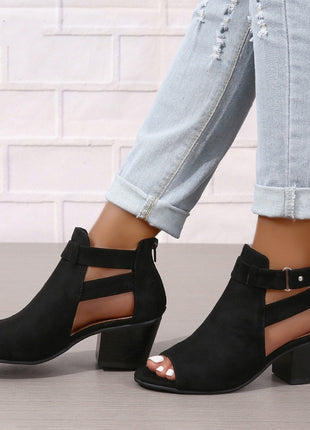 Buckle High Heel