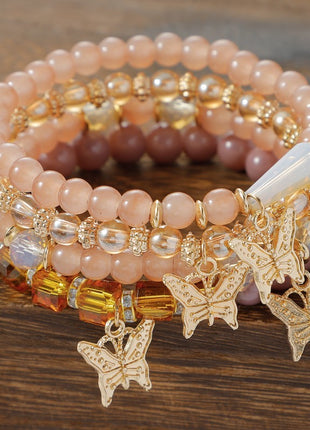 Crystal Multi-layer Beaded Bracelet