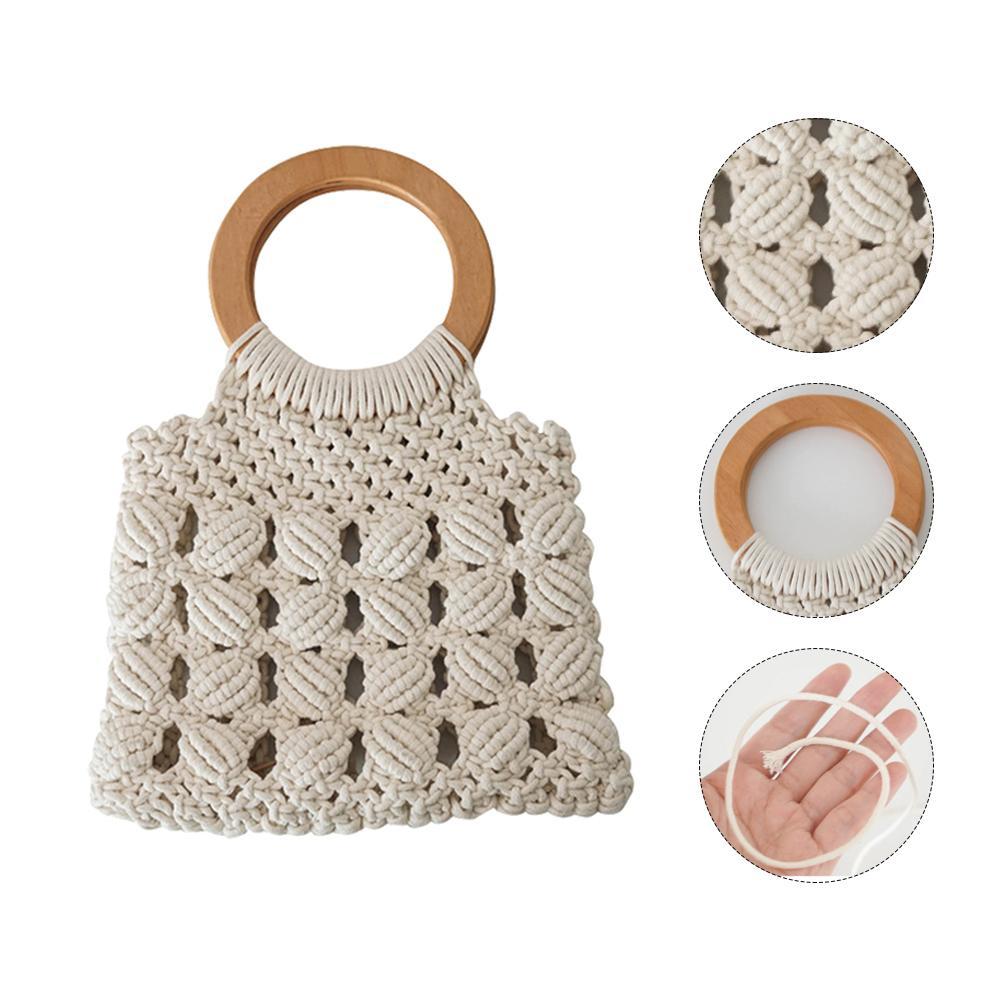 Cotton Rope Straw bags