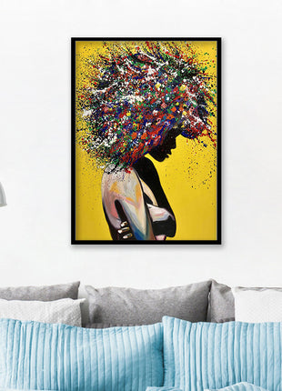 Flower Girl - 60x90 cm