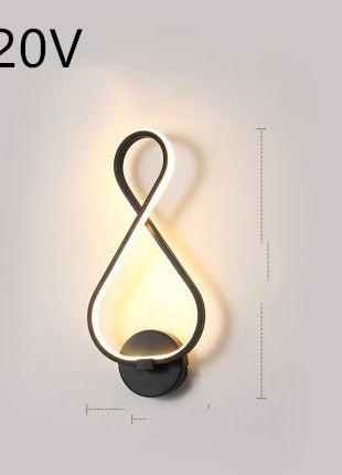 LED Nordic wall lamp 220V