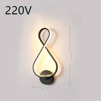 LED Nordic wall lamp 220V