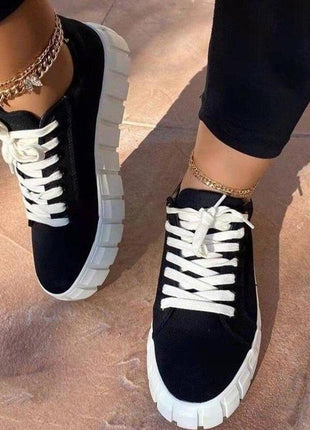 Lace-up Canvas Shoes