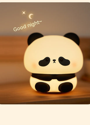 Cute Panda Silicone LED Night Light Touch