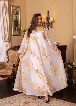 Dori Yarn Mesh Dress