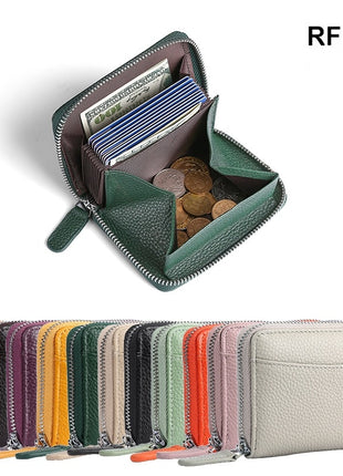 RFID Leather Card Wallet