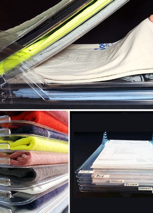 10-Layer Clothes Storage Board – Fold, Stack & Organize Like a Pro