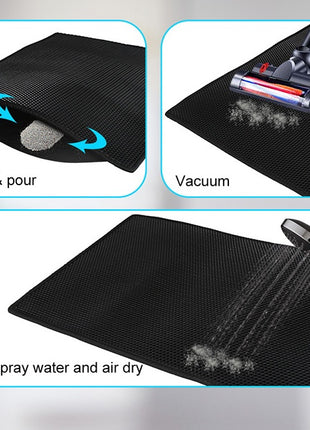 Cat Litter Mat Honeycomb Waterproof Urine Proof